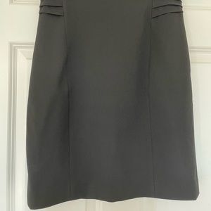 Black Mini Pencil Skirt